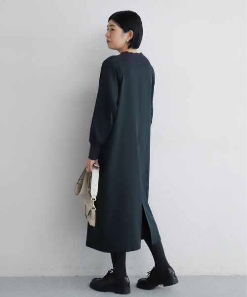 NOMBRE IMPAIR（ノンブルアンペール） ワンピース リブVネック