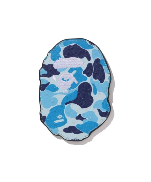 A BATHING APE（アベイシングエイプ） カードケース ABC CAMO APE HEAD