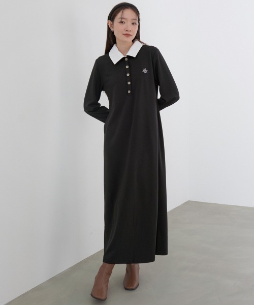 BAB（バブ） ワンピース 「選べるサイズ展開」2WAYダブルカラー