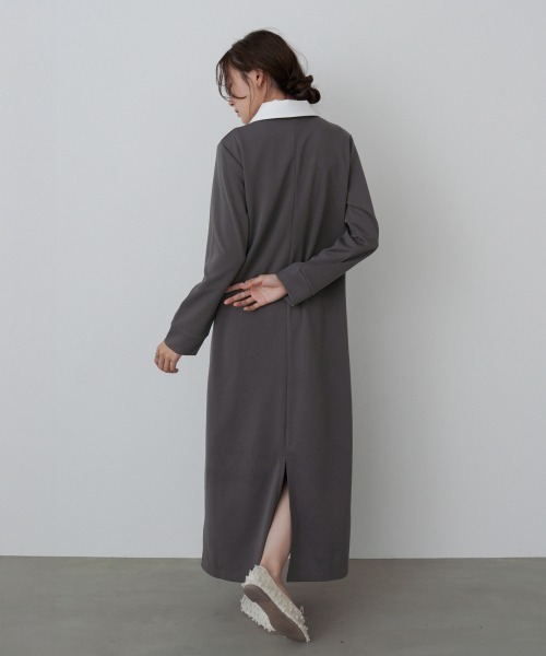 BAB（バブ） ワンピース 「選べるサイズ展開」2WAYダブルカラー