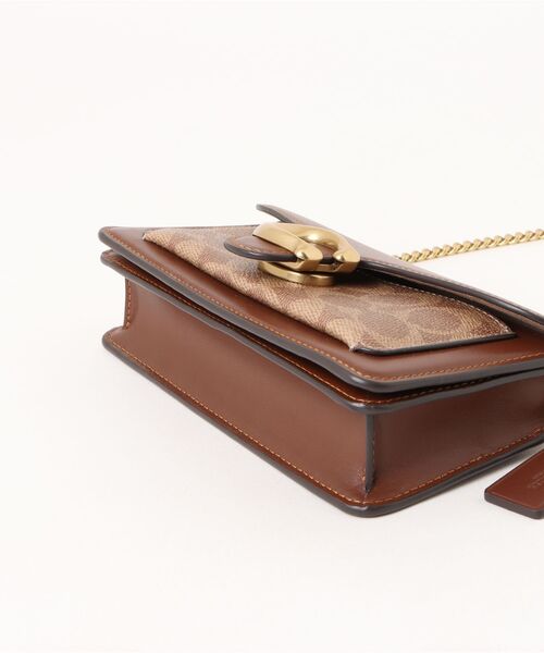 COACH（コーチ） ショルダーバッグ バッグ タビー チェーン クロス