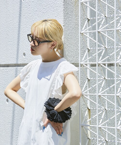 「Firsthand」 ノースリーブトップス FREE ブラック レディース_画像4