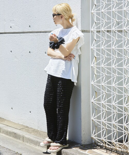 「Firsthand」 ノースリーブトップス FREE ブラック レディース_画像8