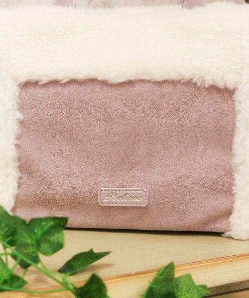 axes femme POETIQUE ショルダーバッグ バッグ レースアップムートン