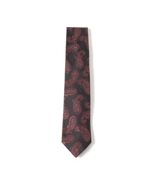 BEAMS F（ビームスF） ネクタイ シルク ペイズリー柄 ジャカード