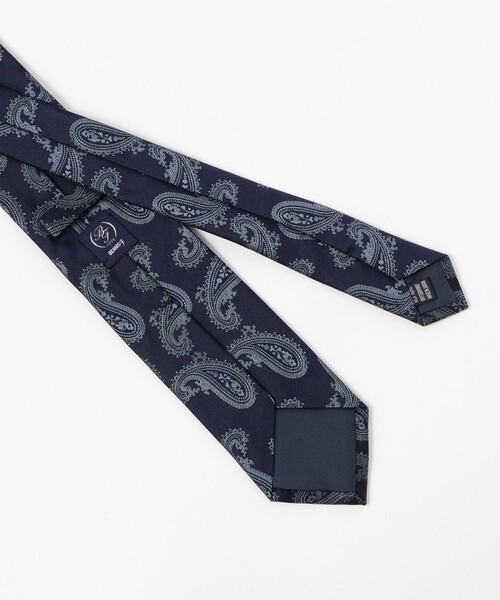 BEAMS F（ビームスF） ネクタイ シルク ペイズリー柄 ジャカード