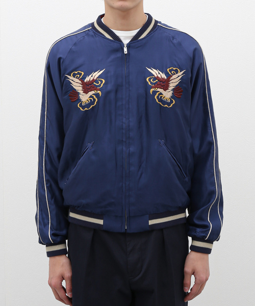 TAILOR TOYO 「TAILOR TOYO」 スカジャン X-LARGE ネイビー メンズ