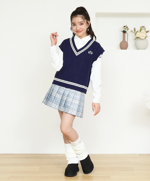 PINKHUNT（ピンクハント） ベスト ニットベスト 0967K キッズ 子供服