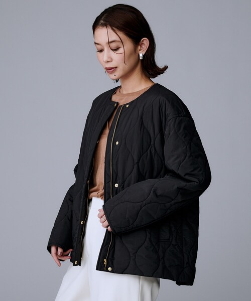 新品未使用　アンタイトル　中綿コート UNTITLED（アンタイトル） コート アウター 「軽量／洗える