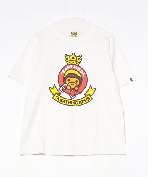 A BATHING APE（アベイシングエイプ） 半袖Tシャツ X-LARGE ホワイト