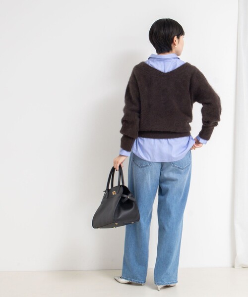 NOLLEY'S Sophi（ノーリーズソフィー） ニット セーター ヘアリー2WAY