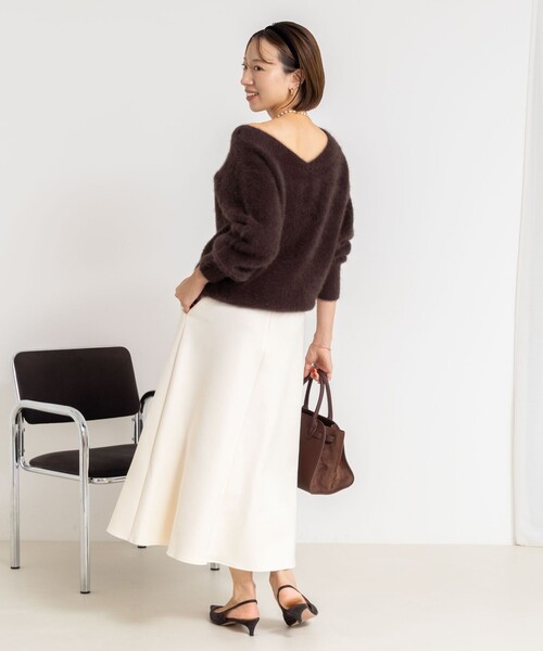 NOLLEY'S Sophi（ノーリーズソフィー） ニット セーター ヘアリー2WAY