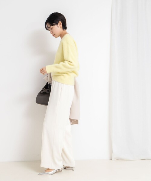 NOLLEY'S Sophi（ノーリーズソフィー） ニット セーター ヘアリー2WAY