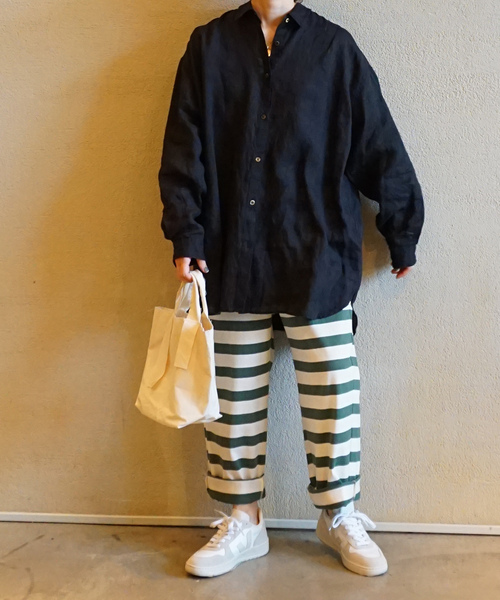 「JOURNAL STANDARD LUXE」 長袖シャツ - ホワイト レディース_画像4