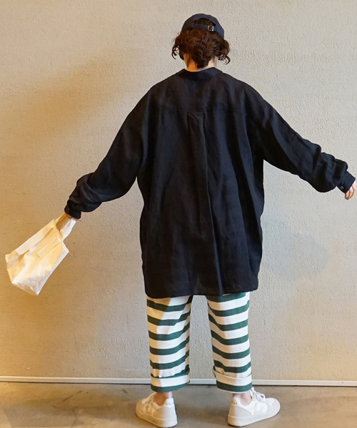 「JOURNAL STANDARD LUXE」 長袖シャツ - ホワイト レディース_画像8