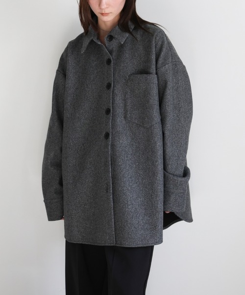 select MOCA（セレクトモカ） カバーオール フェイクウールシャツ