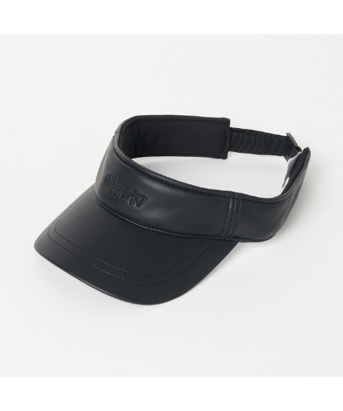 VIVA HEART ウェア、パンツ、サンバイザー、キャップ4点セット VIVA HEART（ビバハート） サンバイザー 「VIVA HEART/GOLF」PUレザー