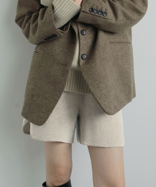 anuke（アンヌーク） パンツ Knit Short Pants レディース : ZOZOTOWN