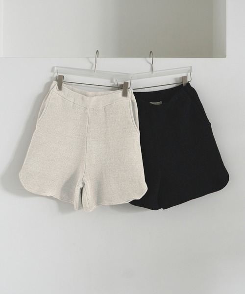 anuke（アンヌーク） パンツ Knit Short Pants レディース : ZOZOTOWN