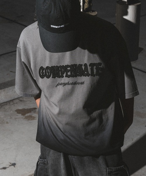 「kutir」 半袖Tシャツ SMALL グレー メンズ_画像3