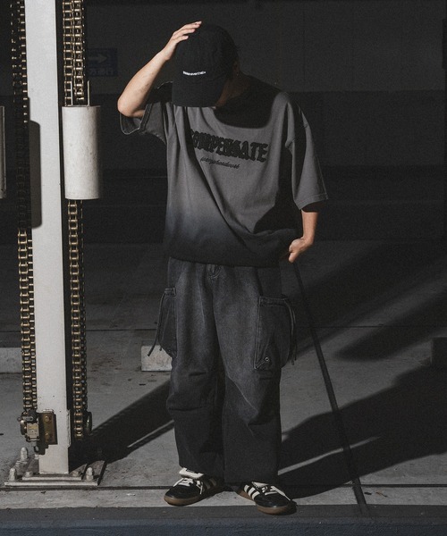 「kutir」 半袖Tシャツ SMALL グレー メンズ_画像5