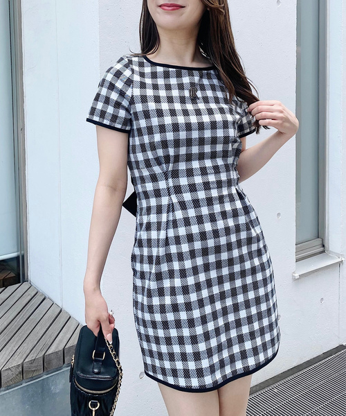 「NOMAE」 半袖ワンピース FREE ブラック系その他 レディース_画像9