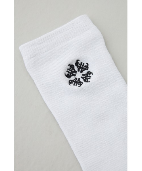 AZUL BY MOUSSY（アズールバイマウジー） 靴下 1ポイント刺繍ロング