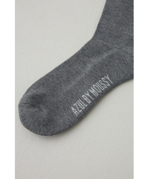AZUL BY MOUSSY（アズールバイマウジー） 靴下 1ポイント刺繍ロング