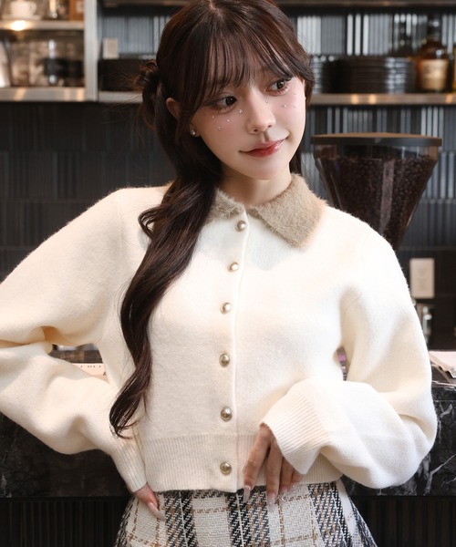 one after another NICE CLAUP ニット セーター 「新色追加」ポロ襟