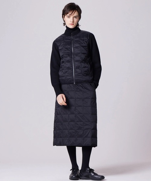 TAION（タイオン） スカート ベーシック セミロングダウンスカート