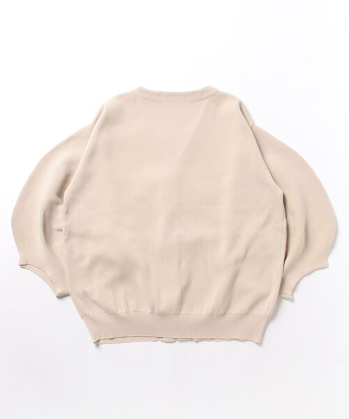 「INTERPLANET」 半袖ニット FREE ベージュ レディース_画像3