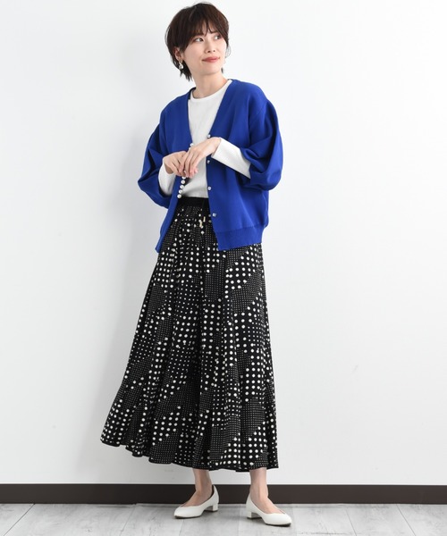 「INTERPLANET」 半袖ニット FREE ベージュ レディース_画像4