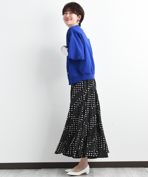 「INTERPLANET」 半袖ニット FREE ベージュ レディース_画像5