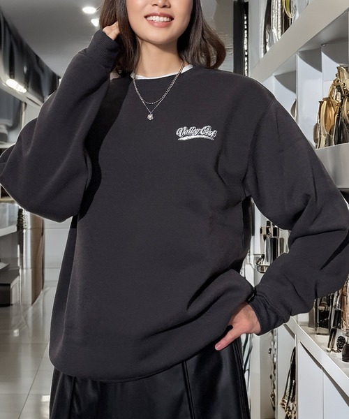 Candlestick トレーナー スウェット 初売り 着やすい 暖か 裏起毛