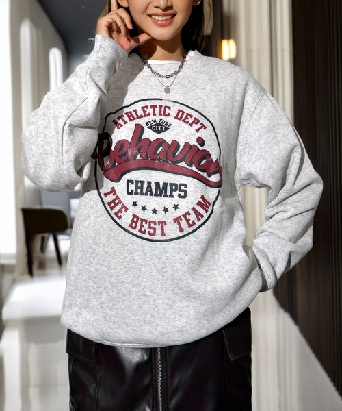 CANDEL ビューティートレーナー Candlestick トレーナー スウェット 初売り 着やすい 暖か 裏起毛