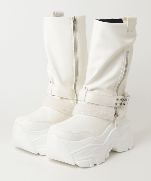 YOSUKE（ヨースケ） ブーツ ヨースケYOSUKEウィメンズ厚底レッグカバー