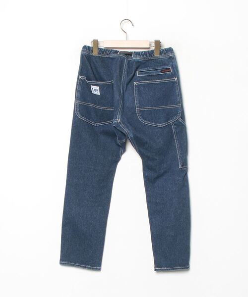 【美品】グラミチ LEE別注 コラボ デニムペインタークロプッドパンツ 濃紺 L 美品】グラミチ LEE別注 コラボ デニムペインタークロプッドパンツ