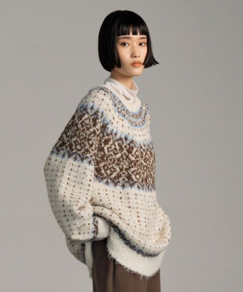 LOWRYS FARM（ローリーズファーム） ニット セーター ノルディック