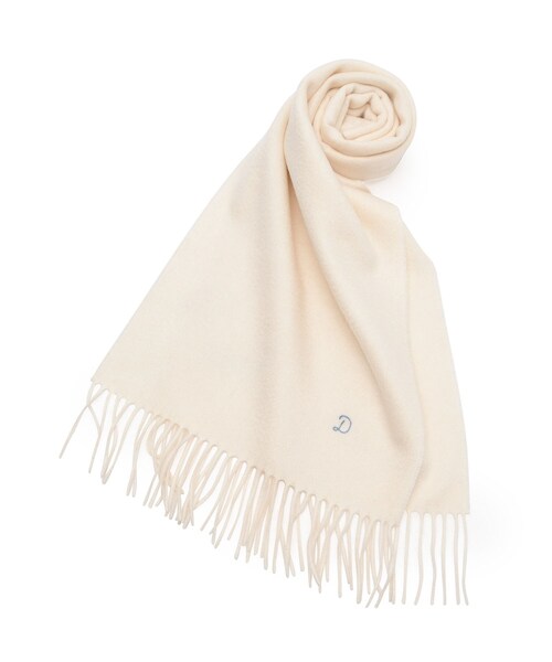 ドレステリア] カシミヤ混リバーシブルバイカラーストール DRESSTERIOR