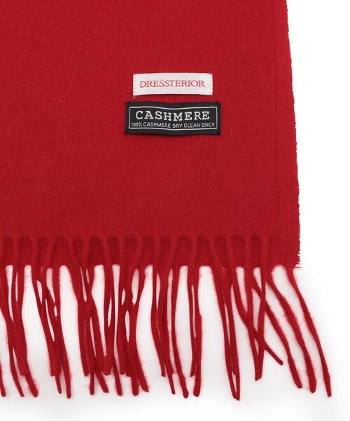 DRESSTERIOR（ドレステリア） ストール マフラー ホワイトカシミヤ