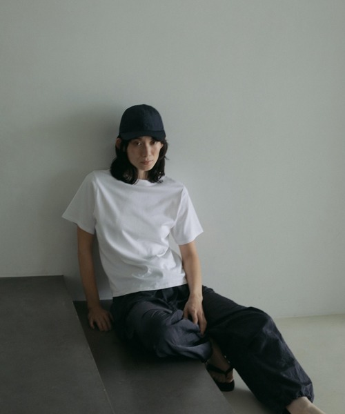 「anuke」 半袖Tシャツ FREE ブラウン レディース_画像2