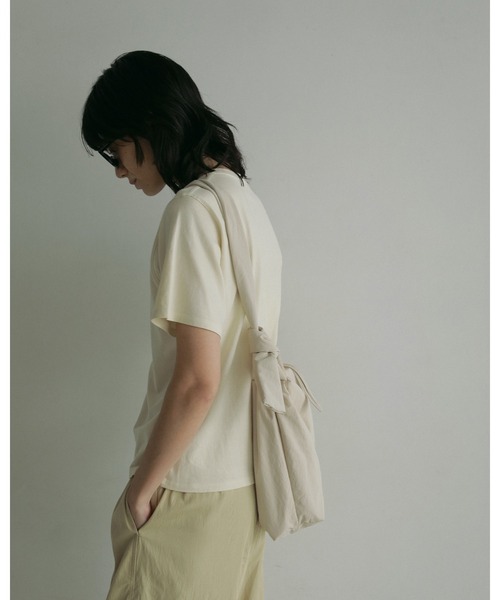 「anuke」 半袖Tシャツ FREE ブラウン レディース_画像5