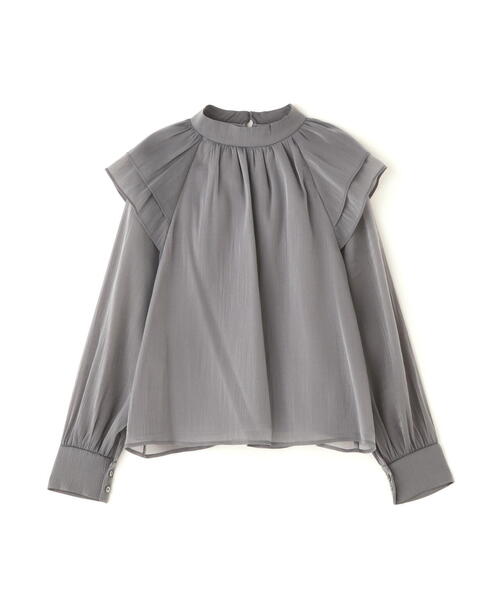 「NATURAL BEAUTY BASIC」 長袖シャツ SMALL ベージュ系その他2 レディース_画像2