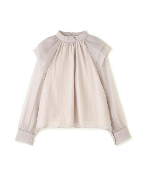 「NATURAL BEAUTY BASIC」 長袖シャツ SMALL ベージュ系その他2 レディース_画像9