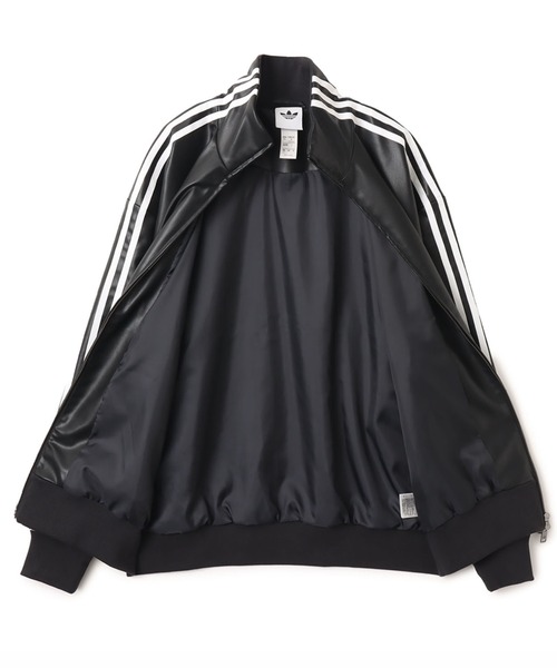 adidas（アディダス） コート ジャケット adidas PLEATHER 3STRIPES