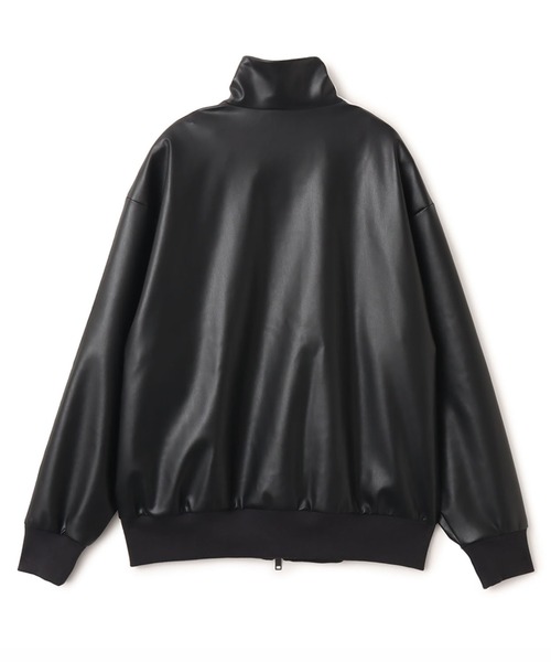 adidas（アディダス） コート ジャケット adidas PLEATHER 3STRIPES