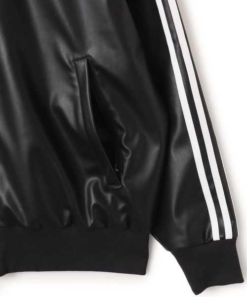 ジャケット・アウター adidas PLEATHER 3STRIPES TRACK TOP adidas｜【公式】アディダス adidas 返品可 プレザー3Sトラックトップ