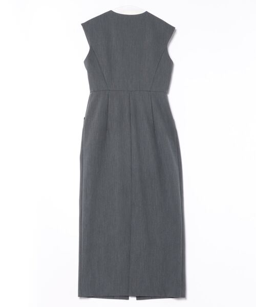 「ELENDEEK」 ノースリーブワンピース 01 グレー レディース_画像2