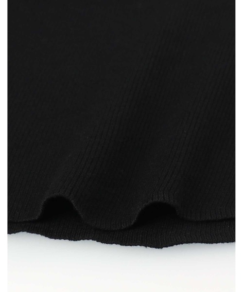 「OUR WACOAL」 長袖ニット L ブラック レディース_画像5