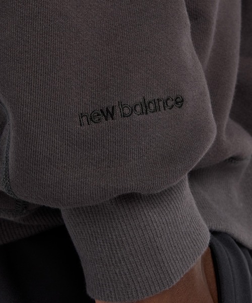 New Balance（ニューバランス） パーカー NB GREY オーバーサイズ